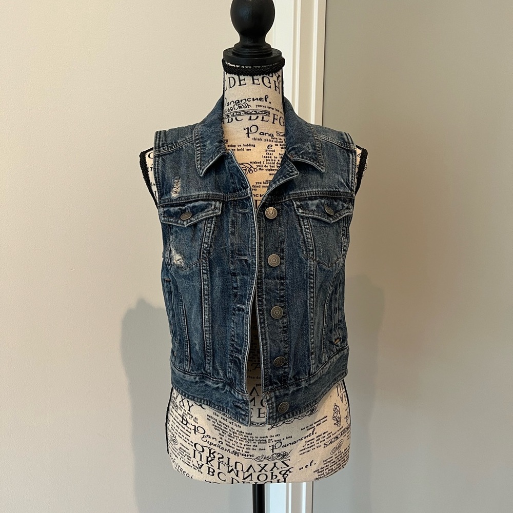 Express Denim Vest